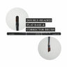 The Blooom Double Headed FLAT BASE & CORRECTOR Brush