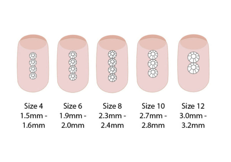 Colortone Pink Aurora Borealis (AB) Rhinestones