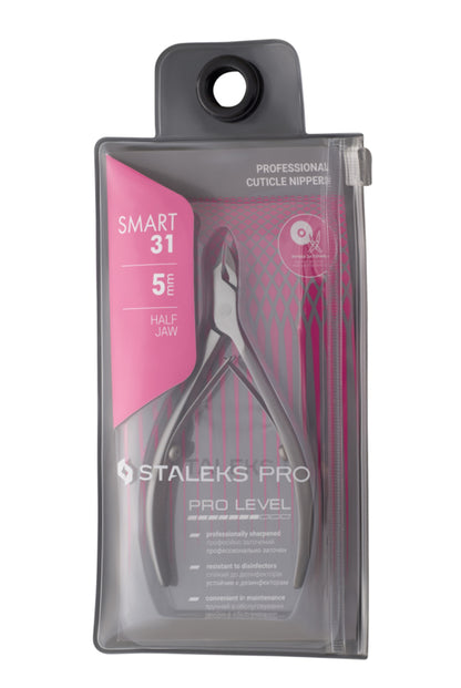 Staleks Professionele Nagelriemtang Smart 31 5 mm Half Jaw (NS-31-5)