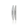 Colortone Premium Combi Nail File & Buffer Half Moon 120/180