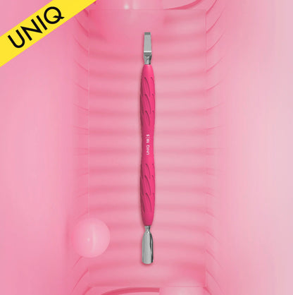 Staleks Pusher Smal Afgerond + Breed Mes Uniq Gummi 10 Type 5 (PQ-10/5)