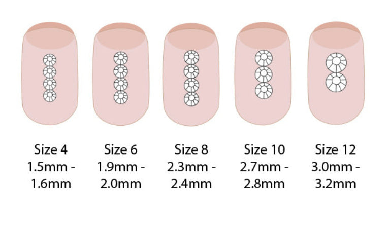 Colortone Pink Crystal Rhinestones
