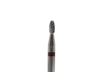 Shape It Up Frees Bit Carbide Bullit Cuticle Clean Bit Rood (Manicure Pedicure)