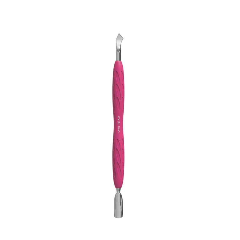 Staleks Pusher Smal Afgerond + Gebogen Mes Uniq Gummi 10 Type 4.2 (PQ-10/4.2)