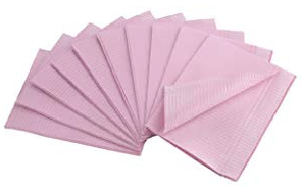 Shape It Up Premium Table Towels Roze 125 stuks